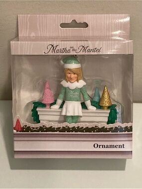 New Martha Stewart Martha on the Mantle A Holiday Tradition Collectible Ornament